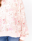 Rosie Patchwork Floral Sweatshirt