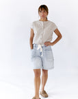Quinn Striped Button Up
