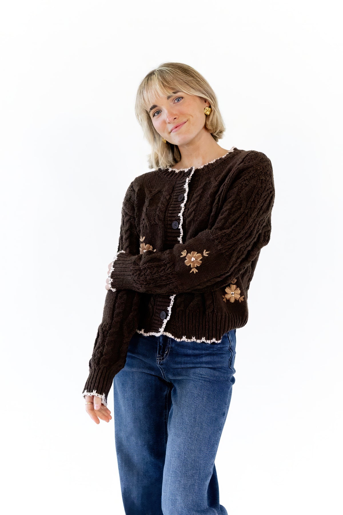 Albee Floral Cardigan