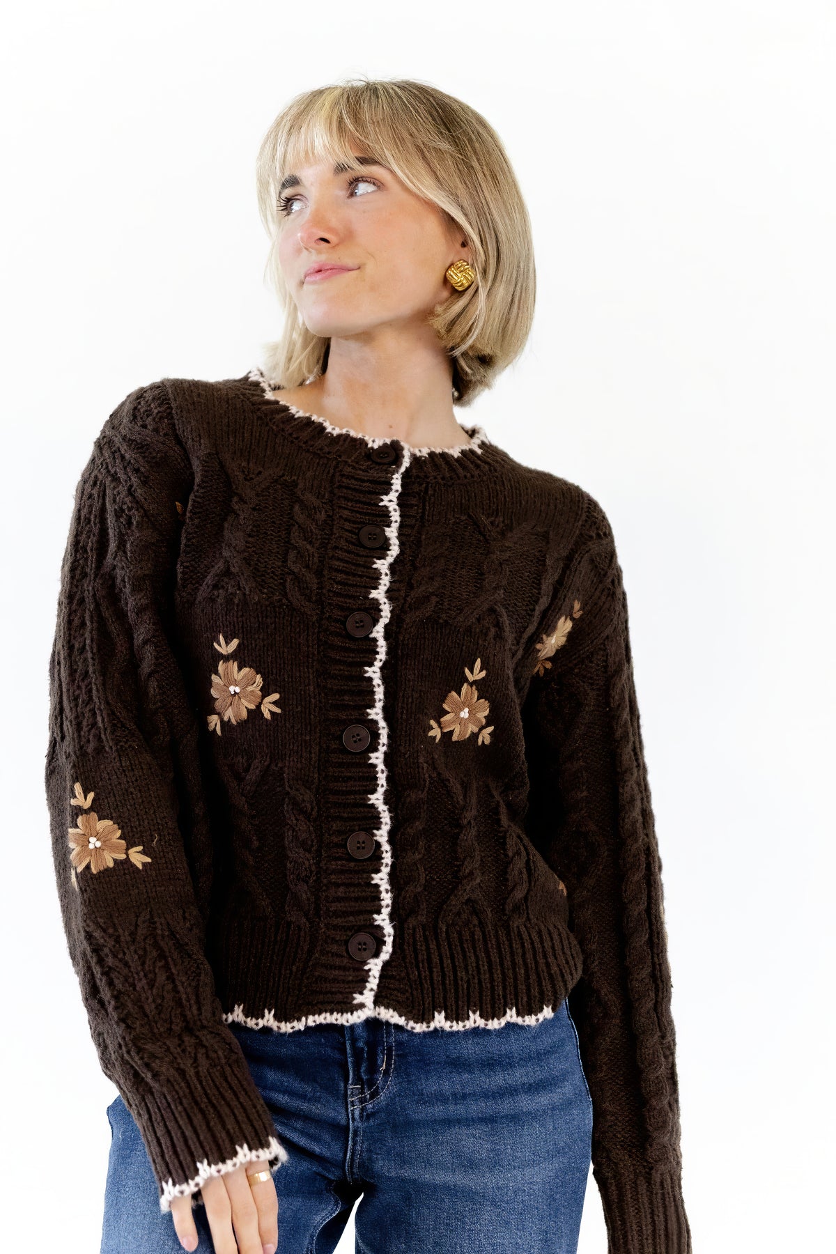 Albee Floral Cardigan