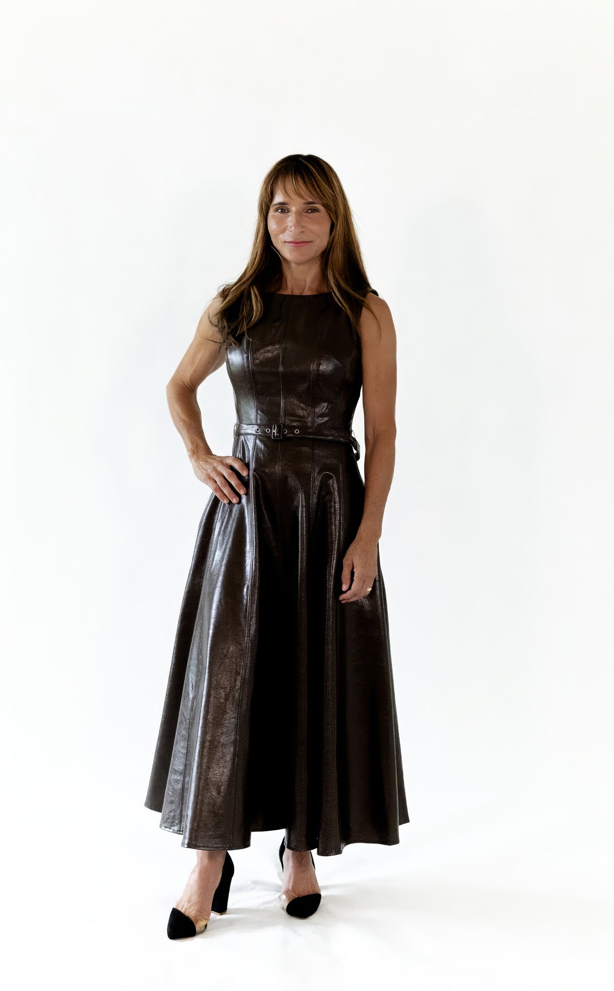 Emerson Vegan Leather Dress