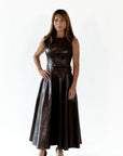 Emerson Vegan Leather Dress