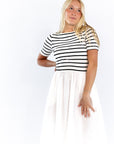 Alicia Woven Midi Dress