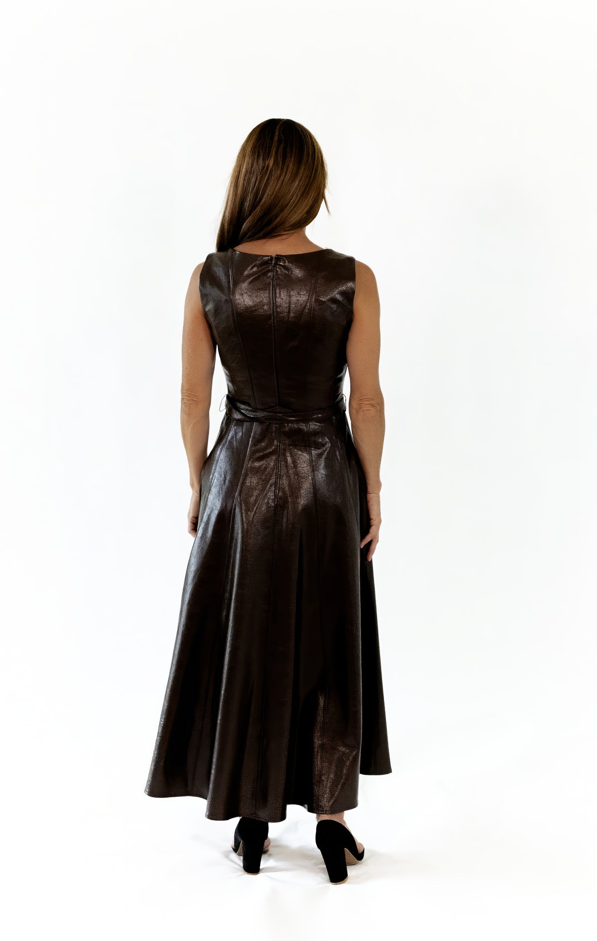 Emerson Vegan Leather Dress