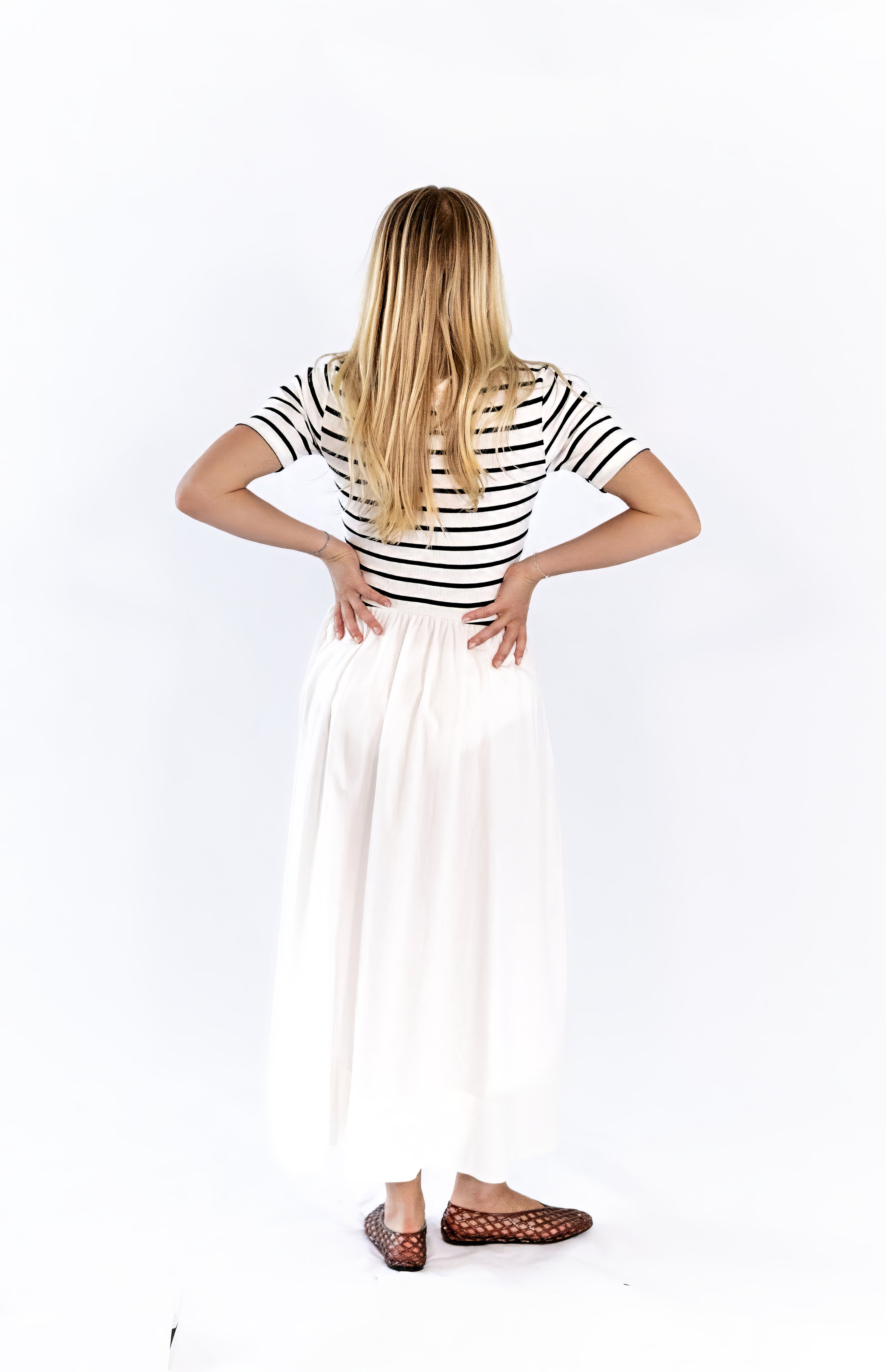Alicia Woven Midi Dress