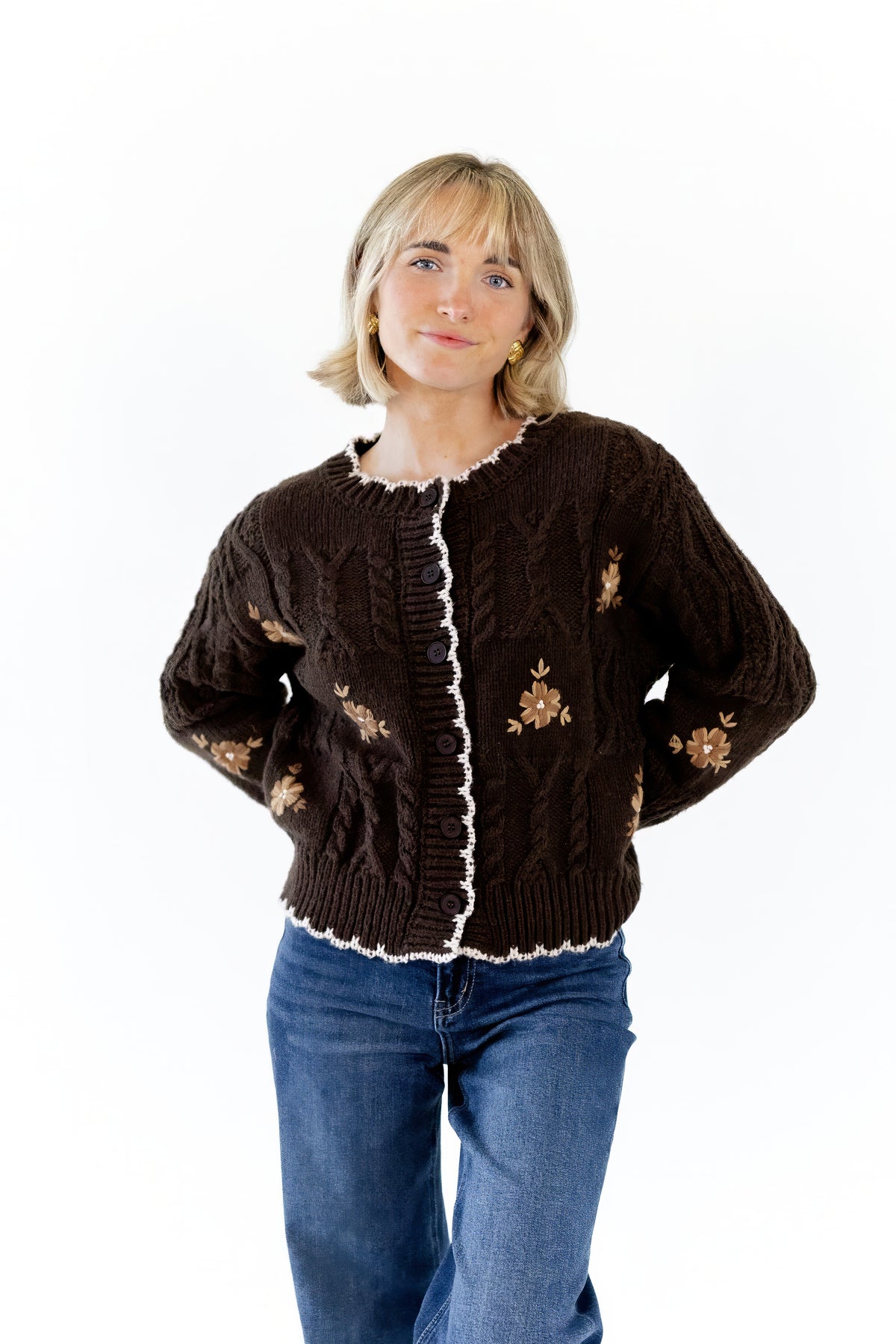 Albee Floral Cardigan