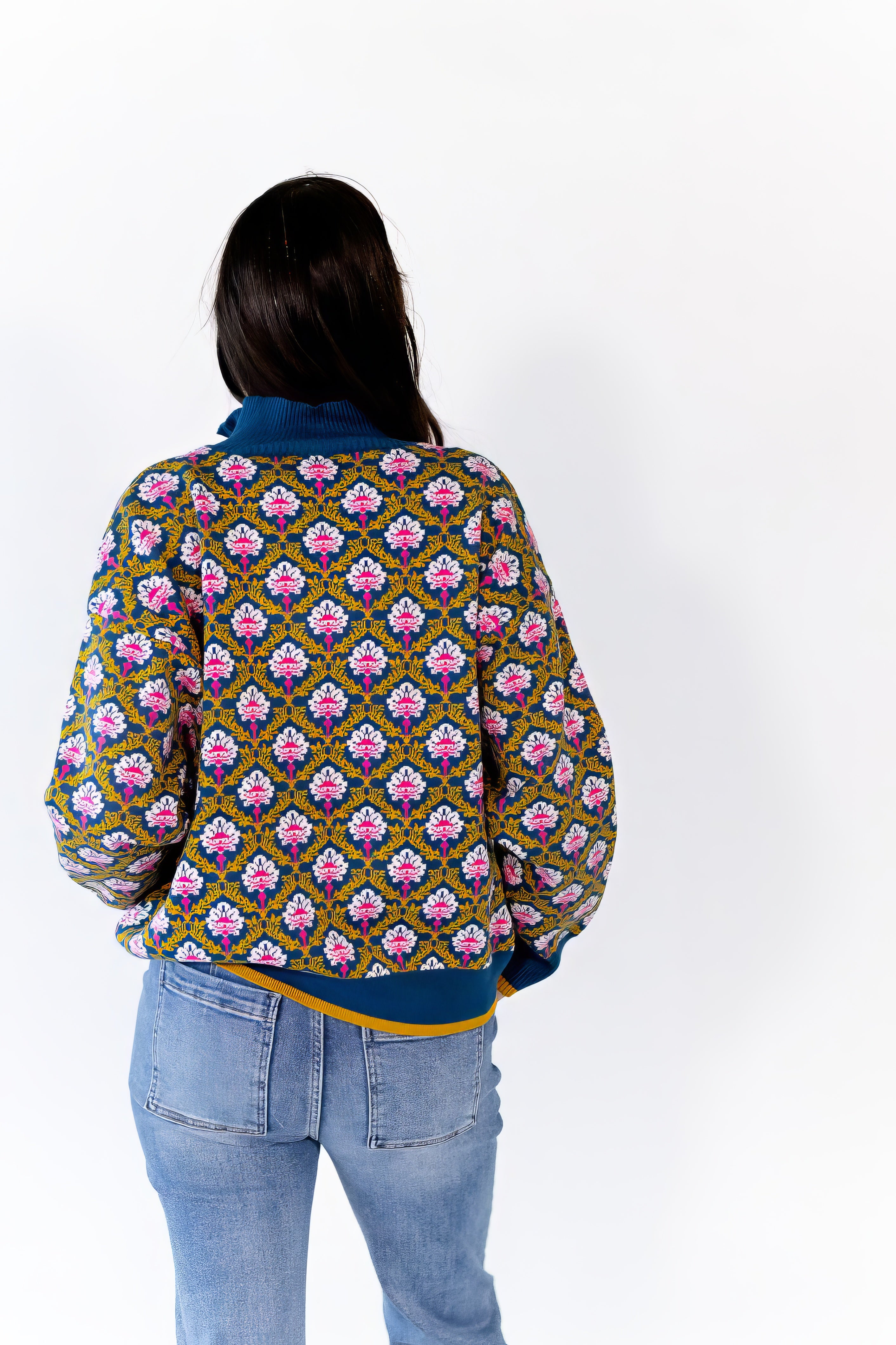 Wilkey Mosaic Half-Zip