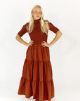 Mable Tiered Midi Dress