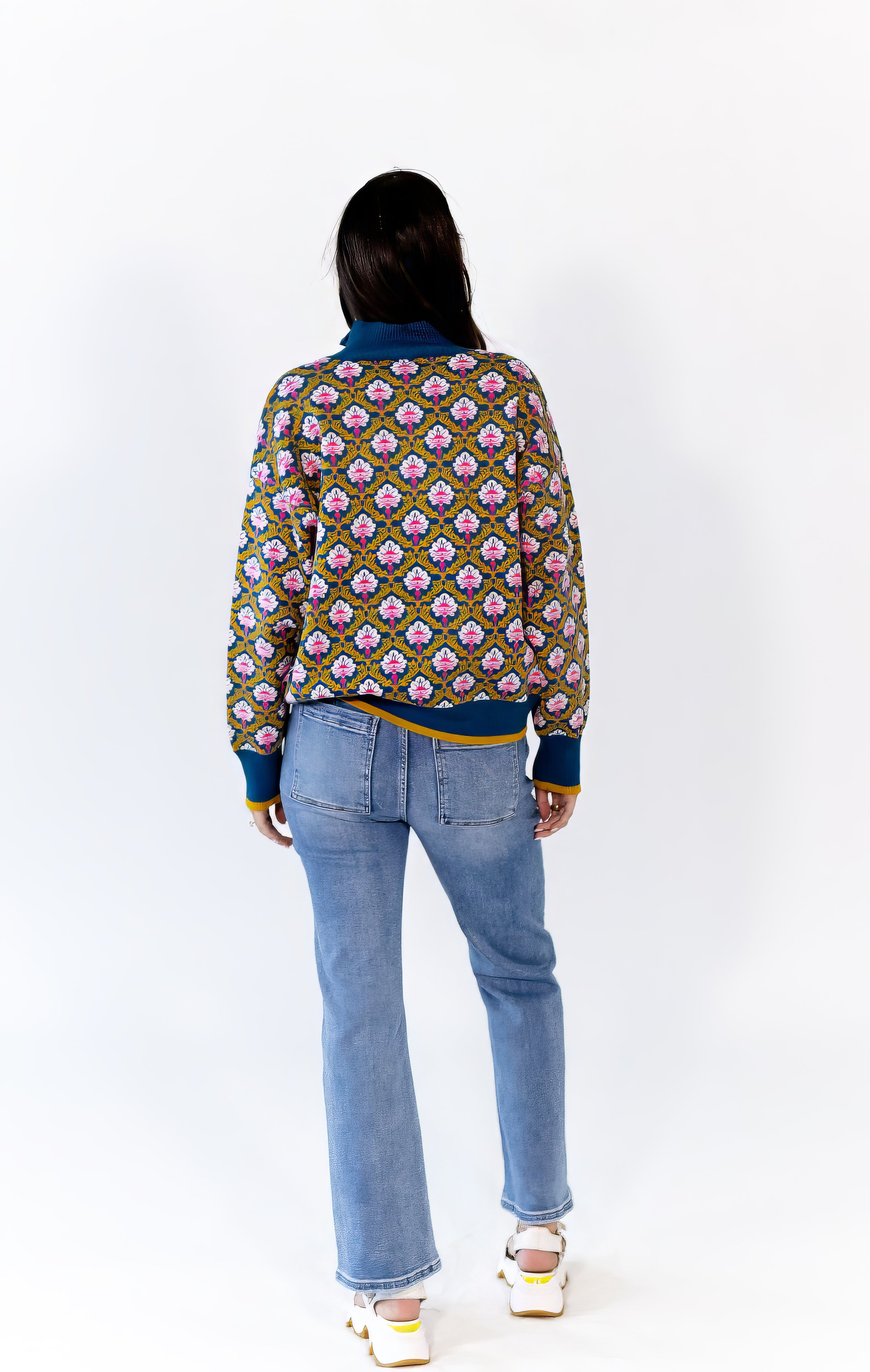 Wilkey Mosaic Half-Zip