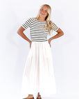 Alicia Woven Midi Dress