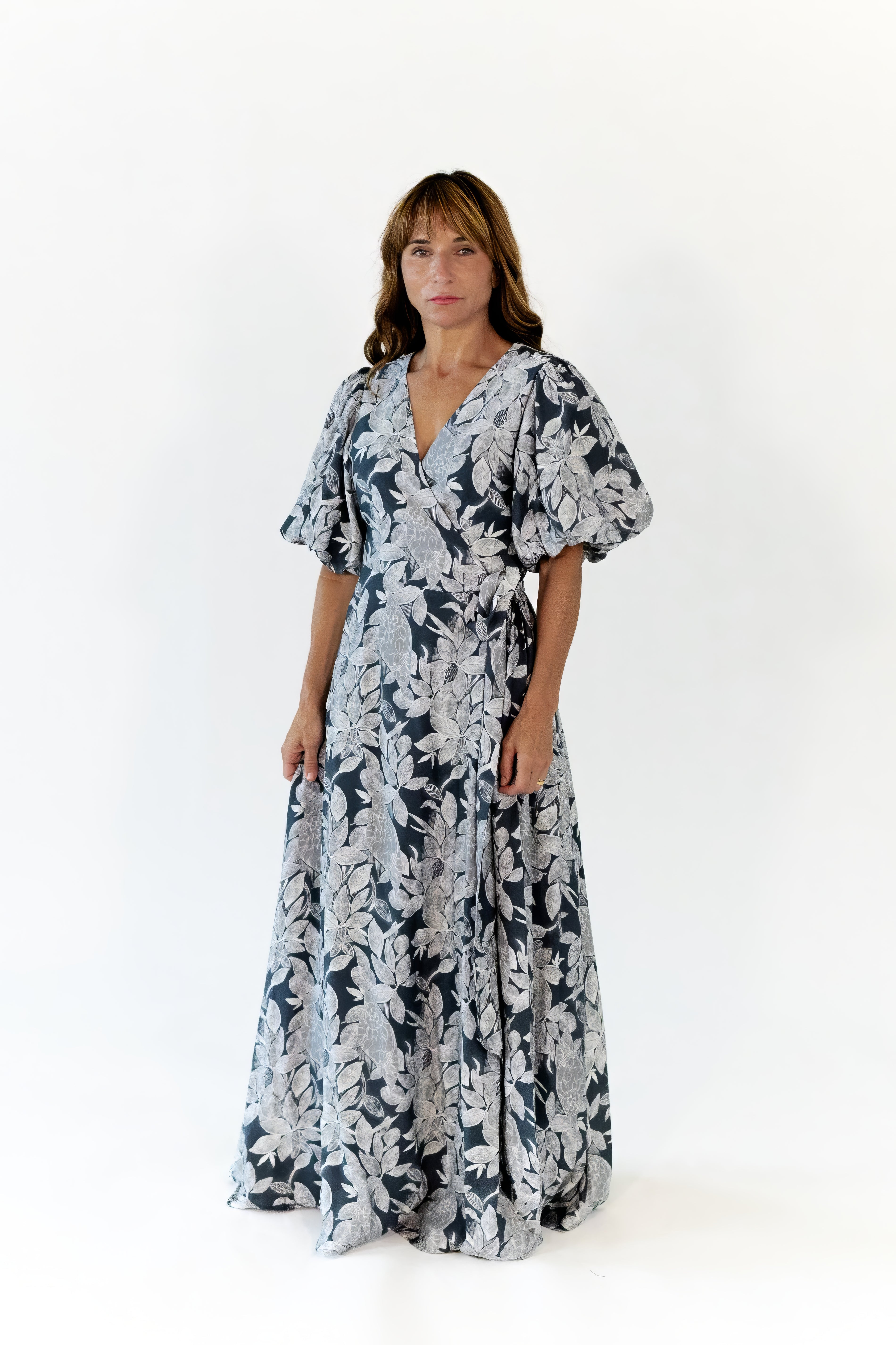 Mila Floral Wrap Dress