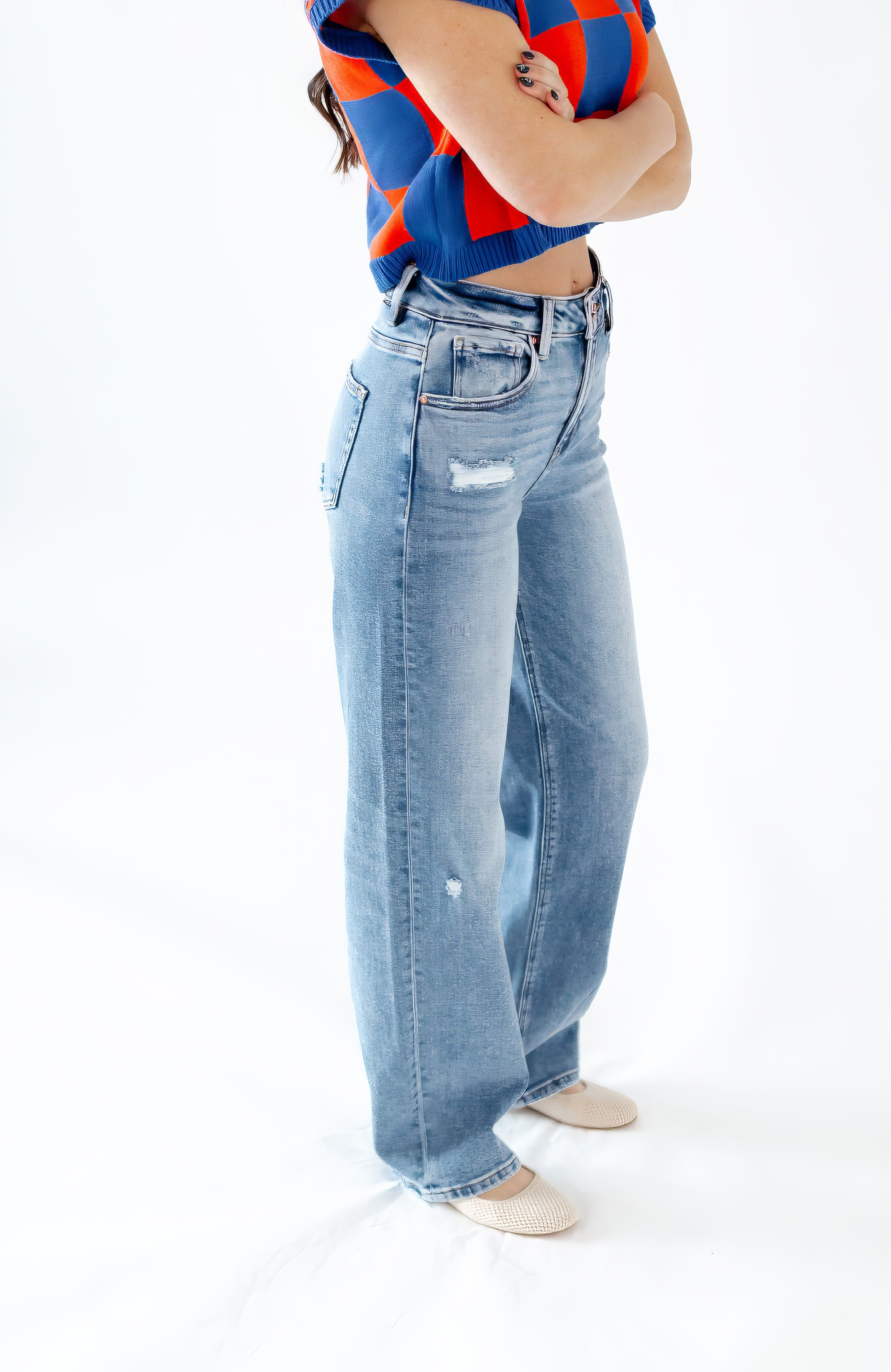 Calla High-Rise Boyfriend Jeans