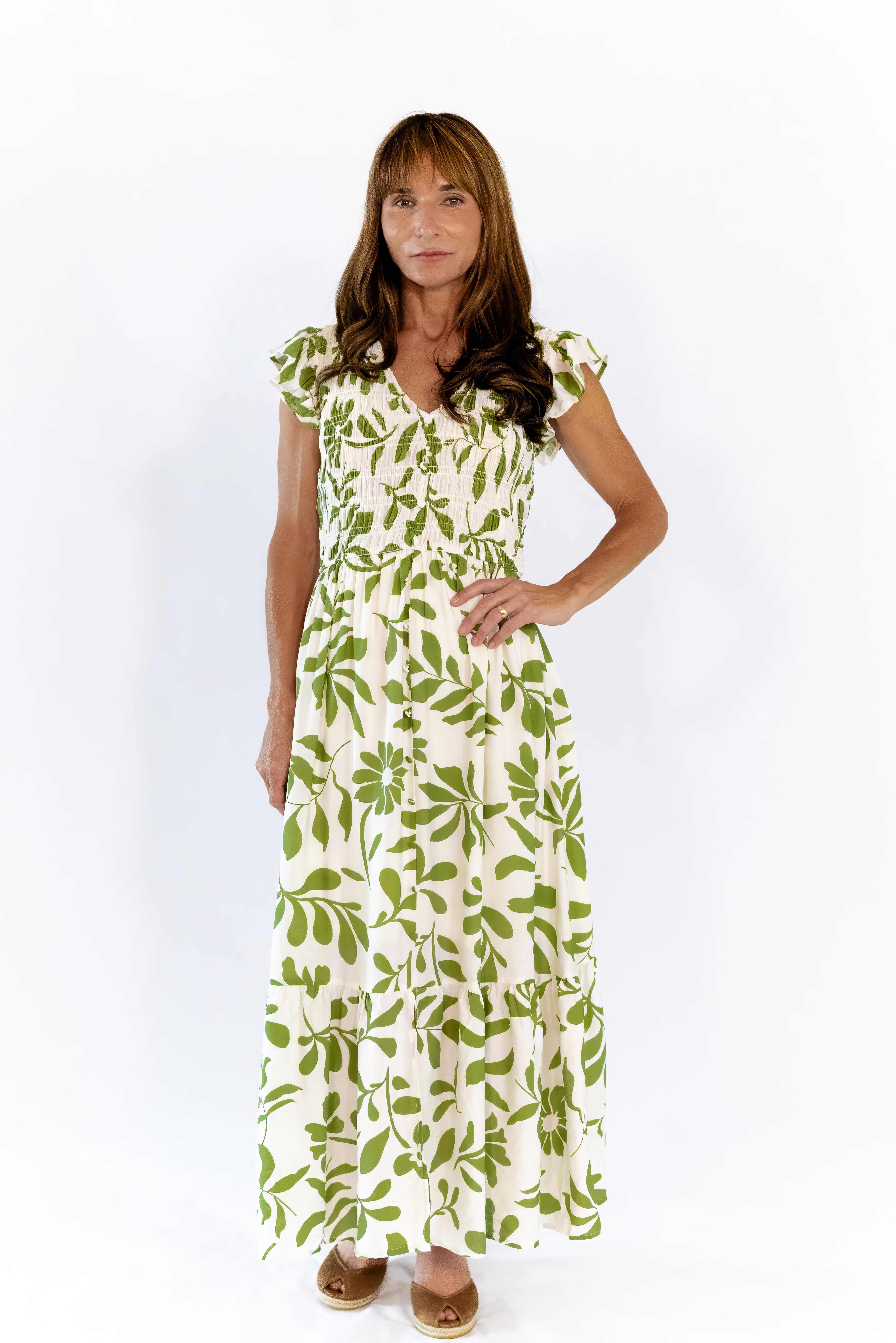 Winny Floral Midi Dress – Twirl Boutique