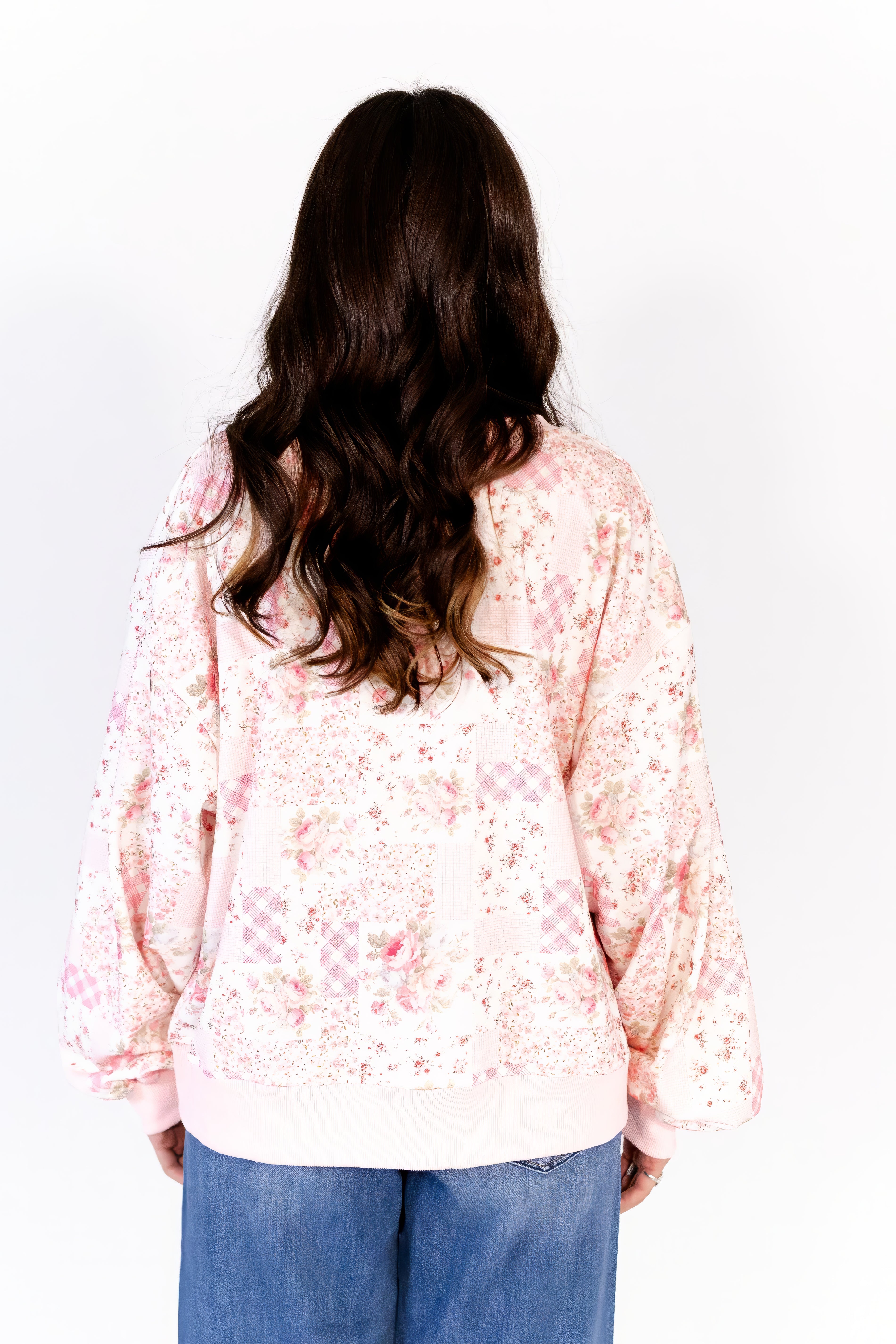 Rosie Patchwork Floral Sweatshirt