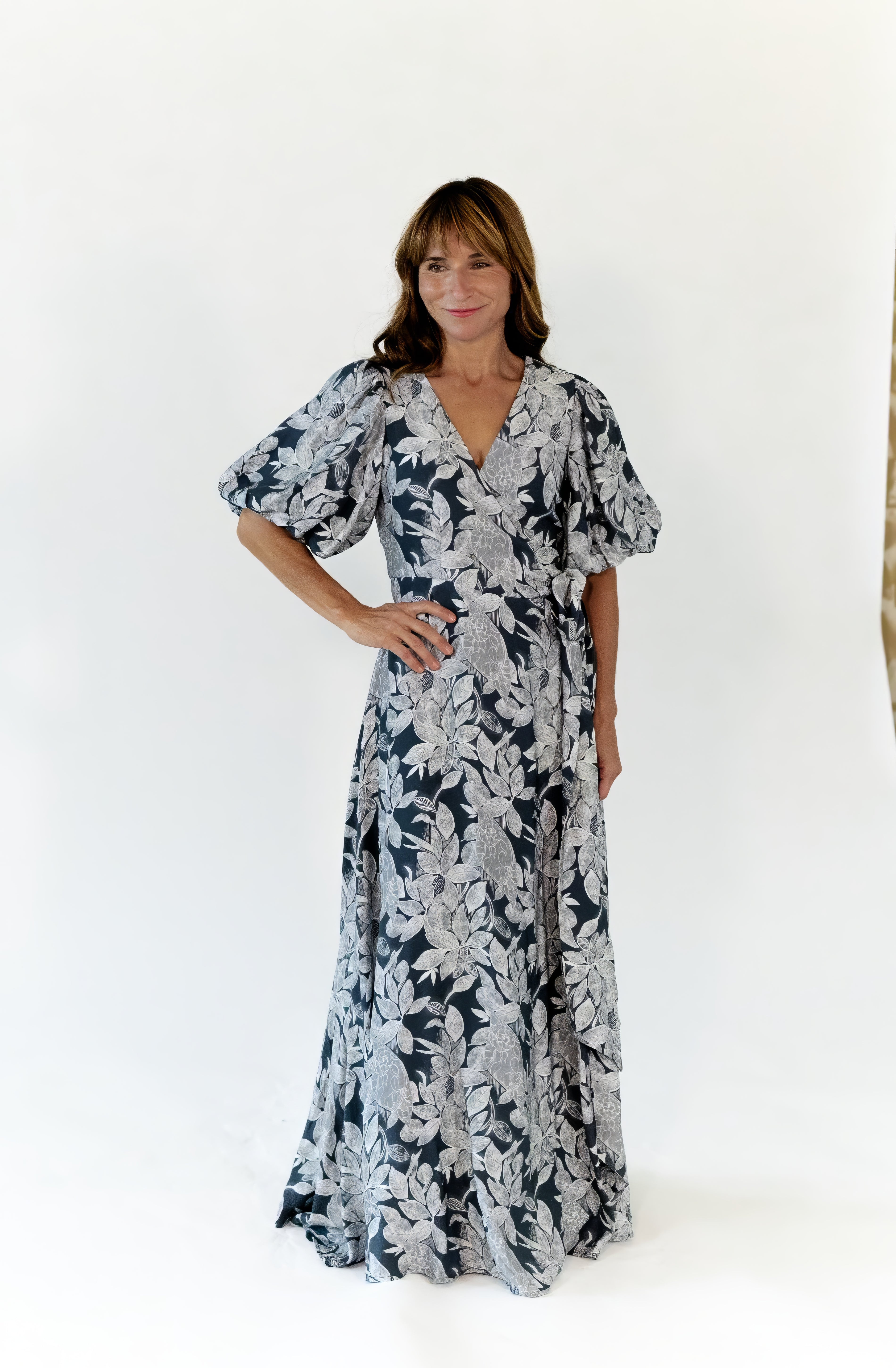 Mila Floral Wrap Dress