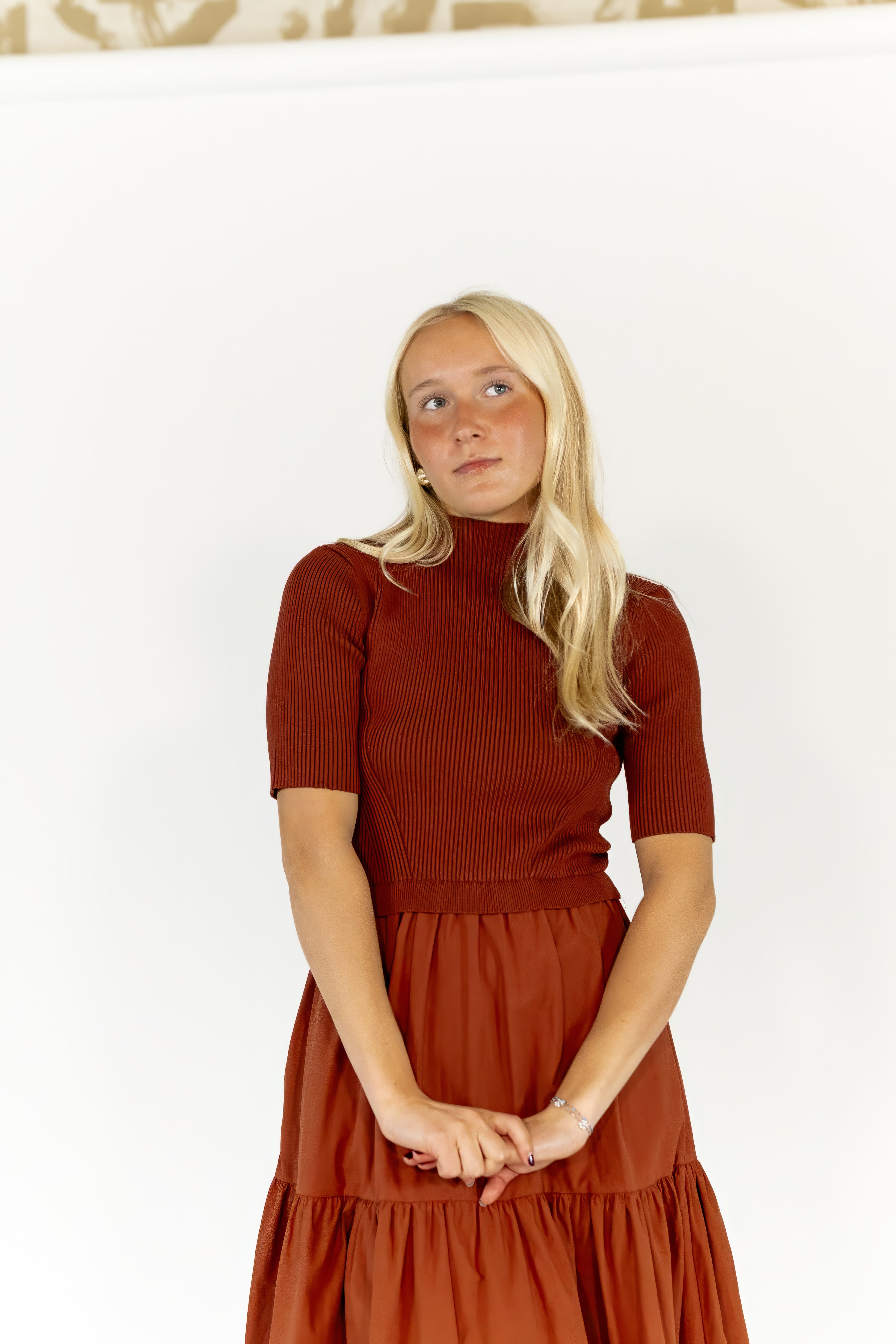 Mable Tiered Midi Dress