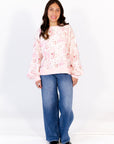 Rosie Patchwork Floral Sweatshirt
