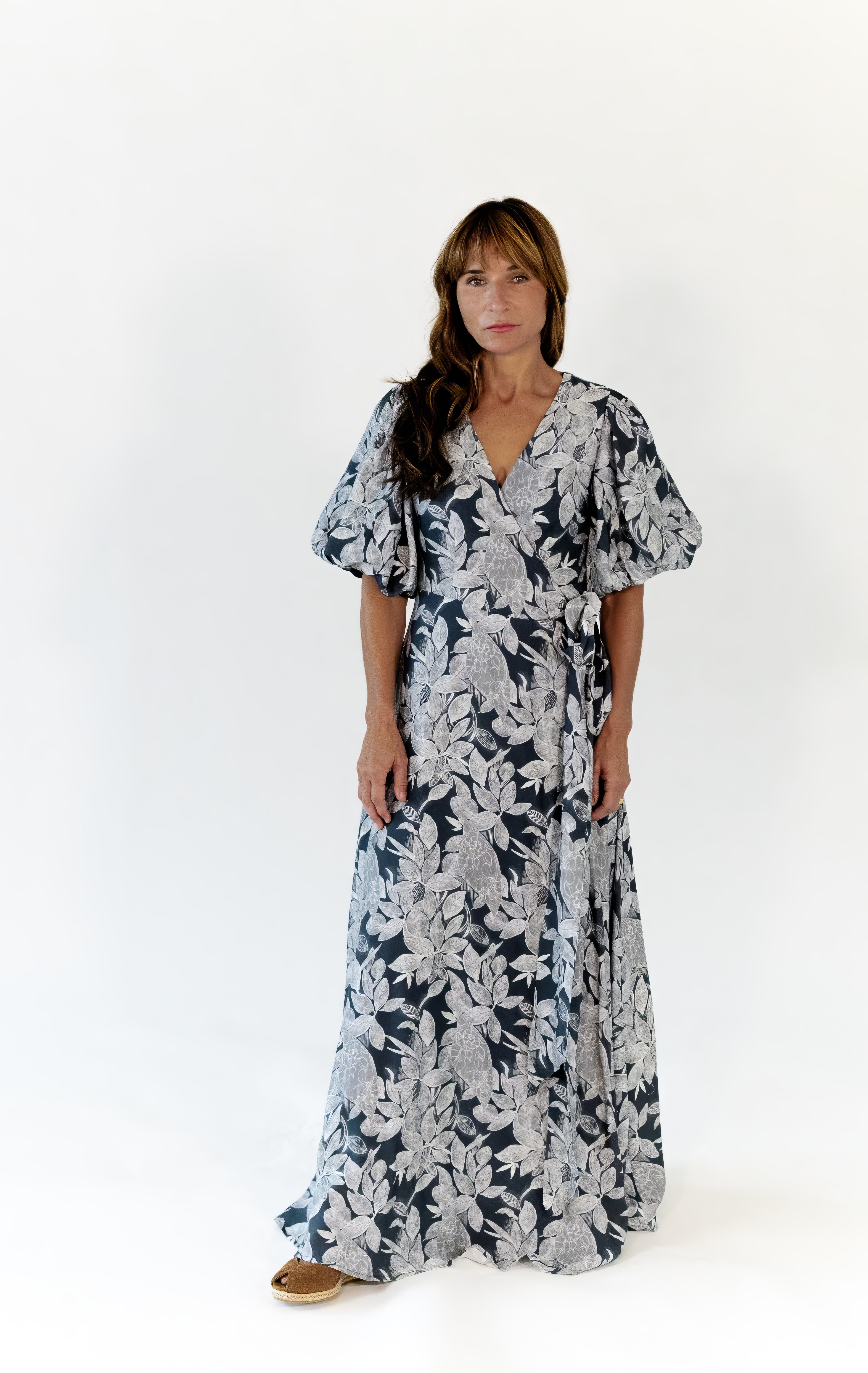 Mila Floral Wrap Dress