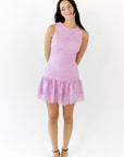 Sophie Lined Lace Mini Dress