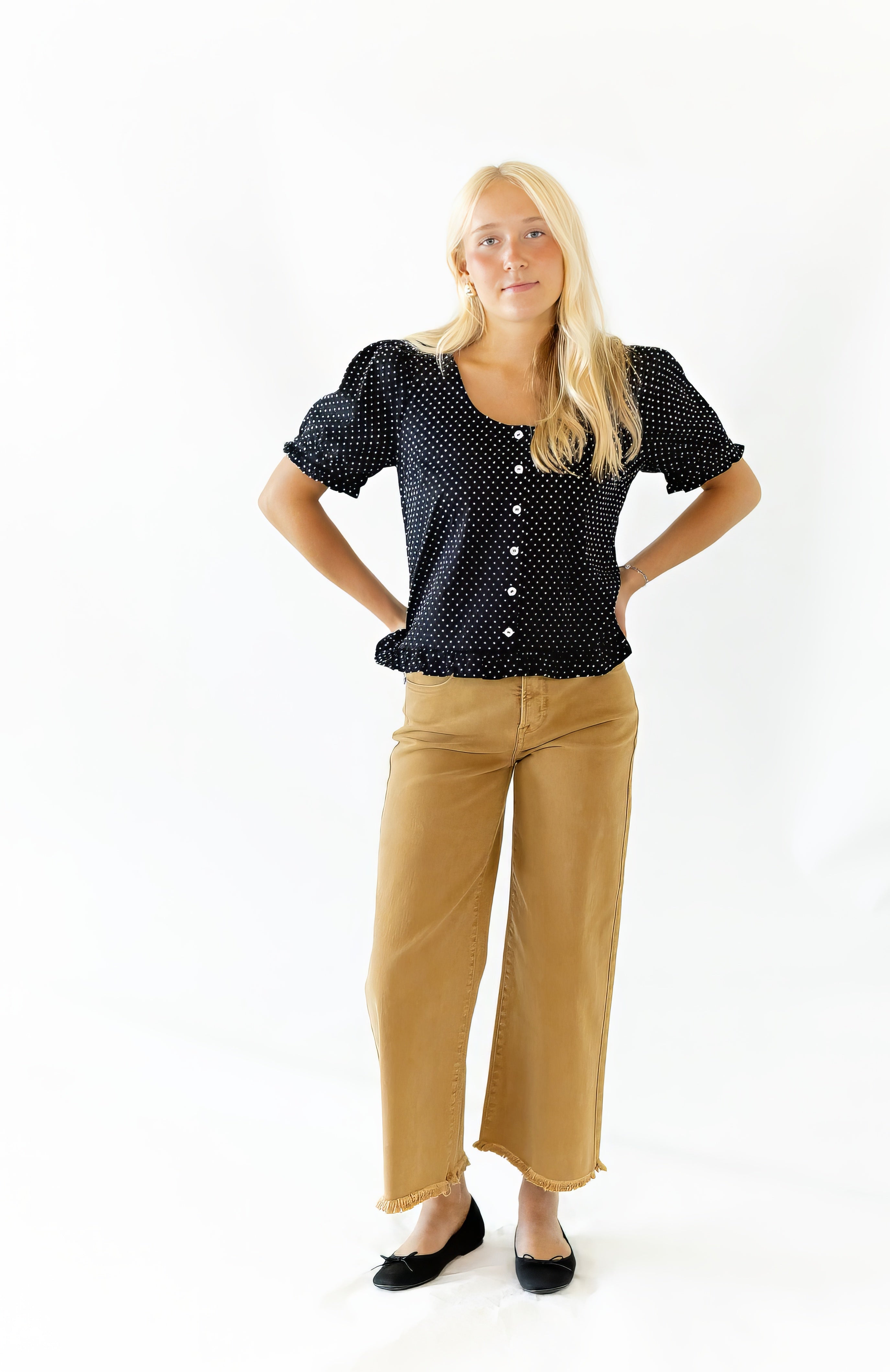 Oswald Polka Dot Top