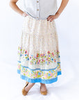 Mila Floral Midi Skirt