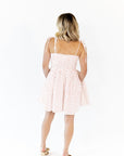 Georgie Polka Dot Dress · White