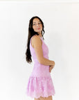 Sophie Lined Lace Mini Dress