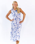Aster Floral Midi Dress