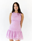 Sophie Lined Lace Mini Dress
