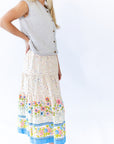 Mila Floral Midi Skirt