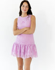Sophie Lined Lace Mini Dress