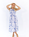 Aster Floral Midi Dress