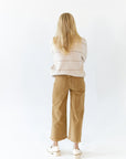 Oatmeal Striped Cardigan