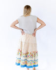 Mila Floral Midi Skirt