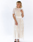 Angelica Lace Midi Dress