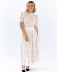 Angelica Lace Midi Dress