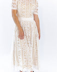Angelica Lace Midi Dress