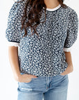 Lorainne Jacquard Top