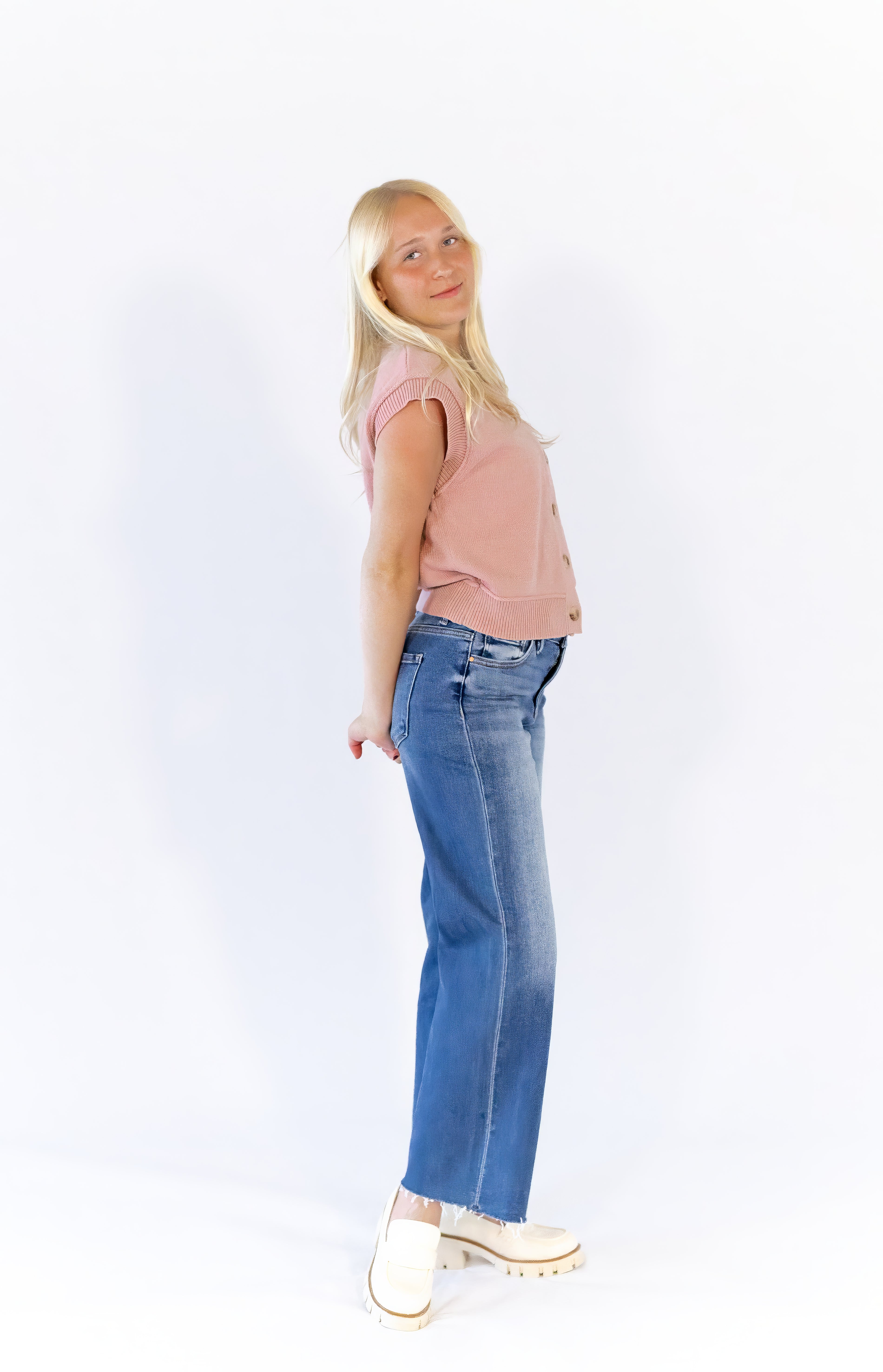 Dora Exposed Seam Cardigan