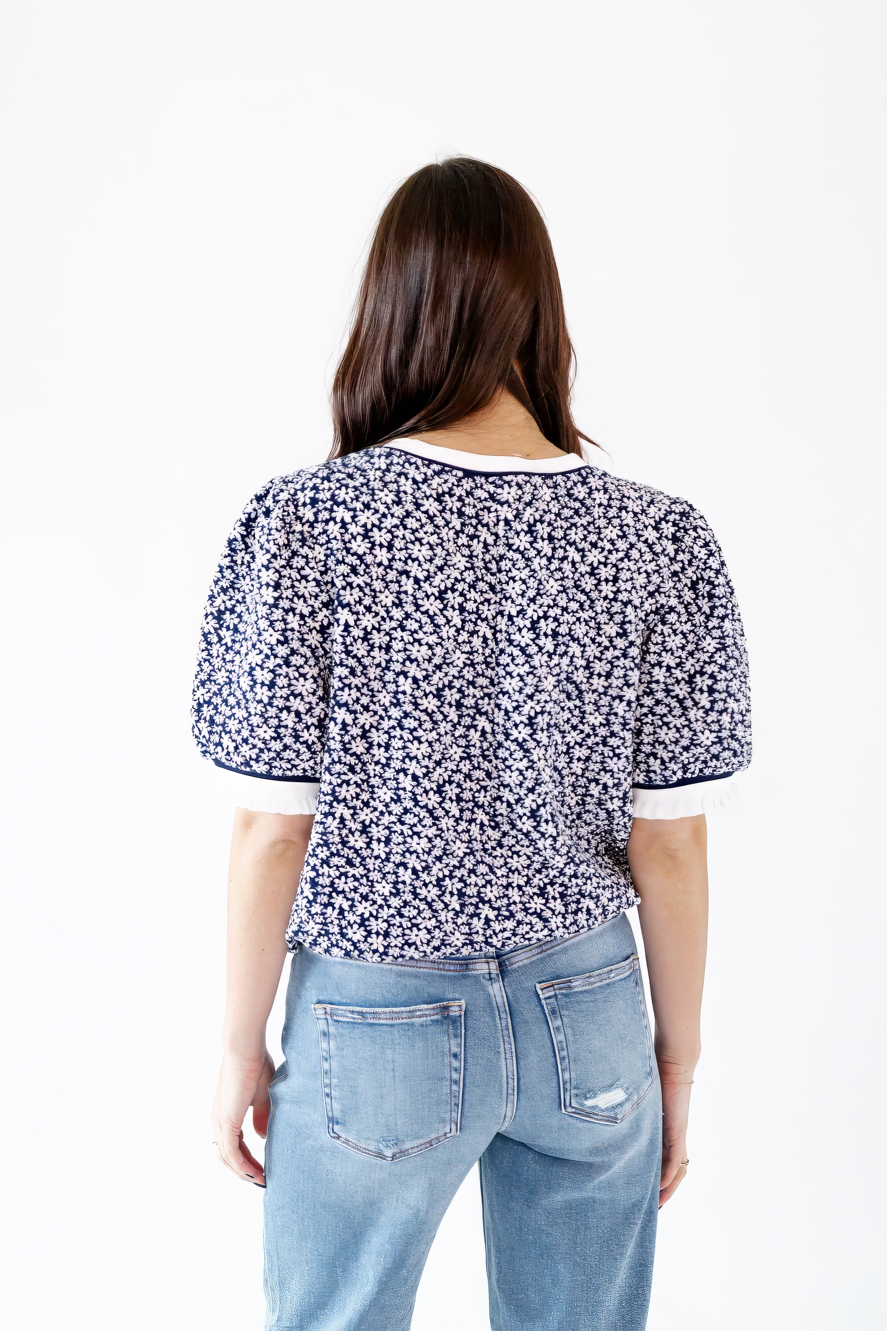 Lorainne Jacquard Top