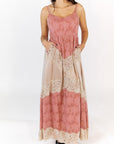Oaklen Lace Inset Maxi Dress