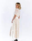 Angelica Lace Midi Dress