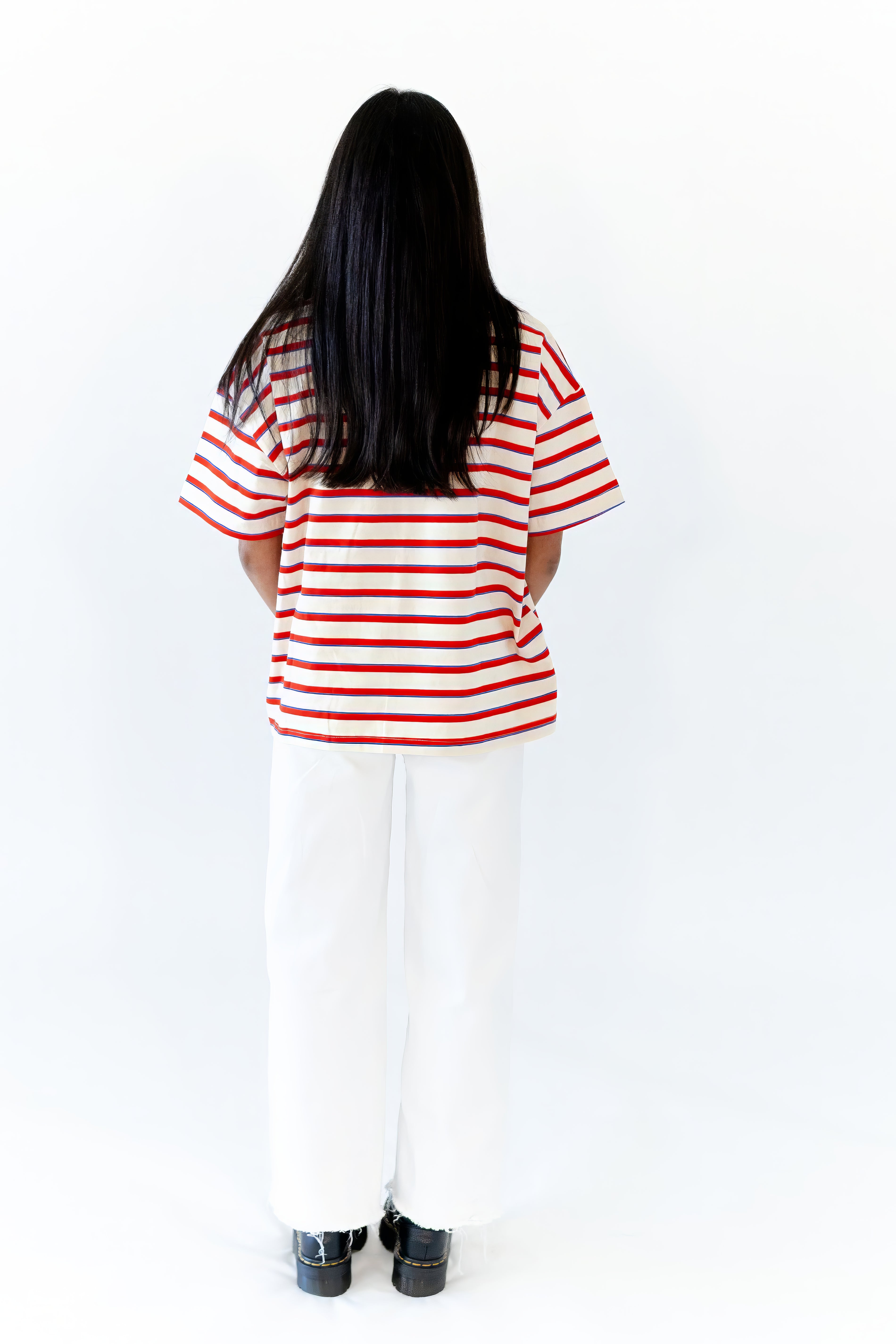 Bardot Boxy Striped Tee
