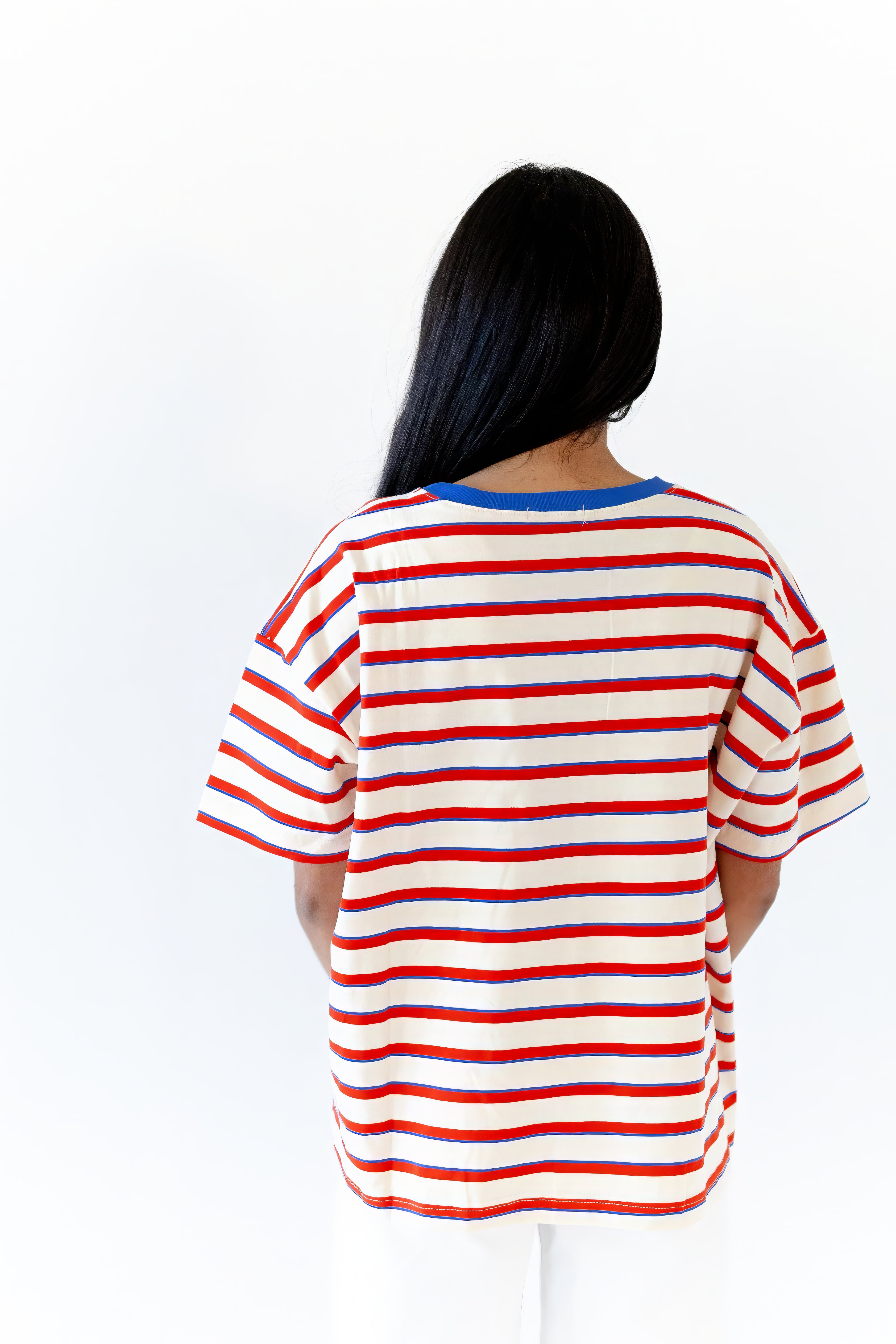 Bardot Boxy Striped Tee