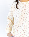 Lidia Ditsy Floral Crewneck