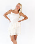 Eliza Asymmetrical Hem Dress