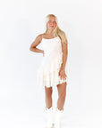 Eliza Asymmetrical Hem Dress