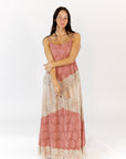 Oaklen Lace Inset Maxi Dress