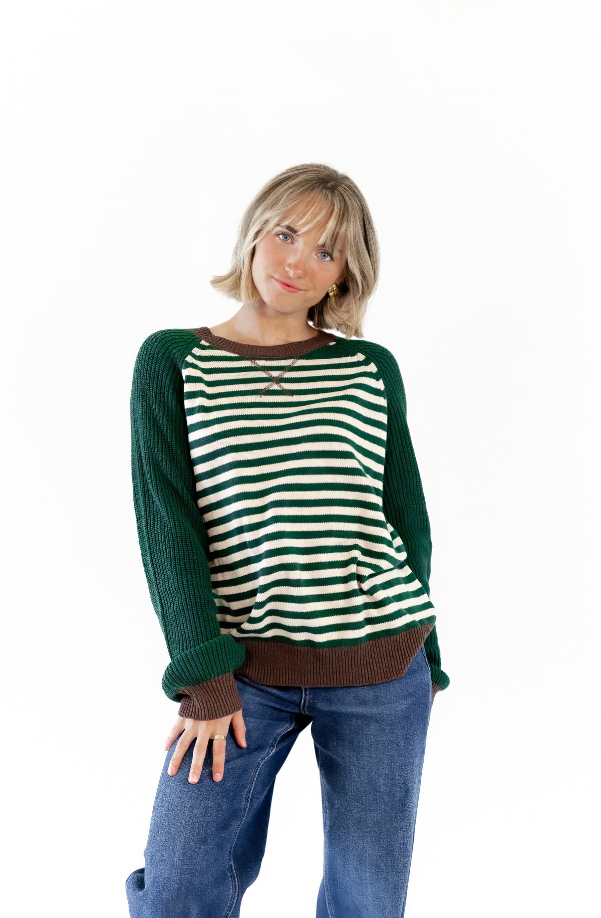 Arlet Striped Sweater