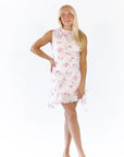 Rowen Floral Print Mini Dress